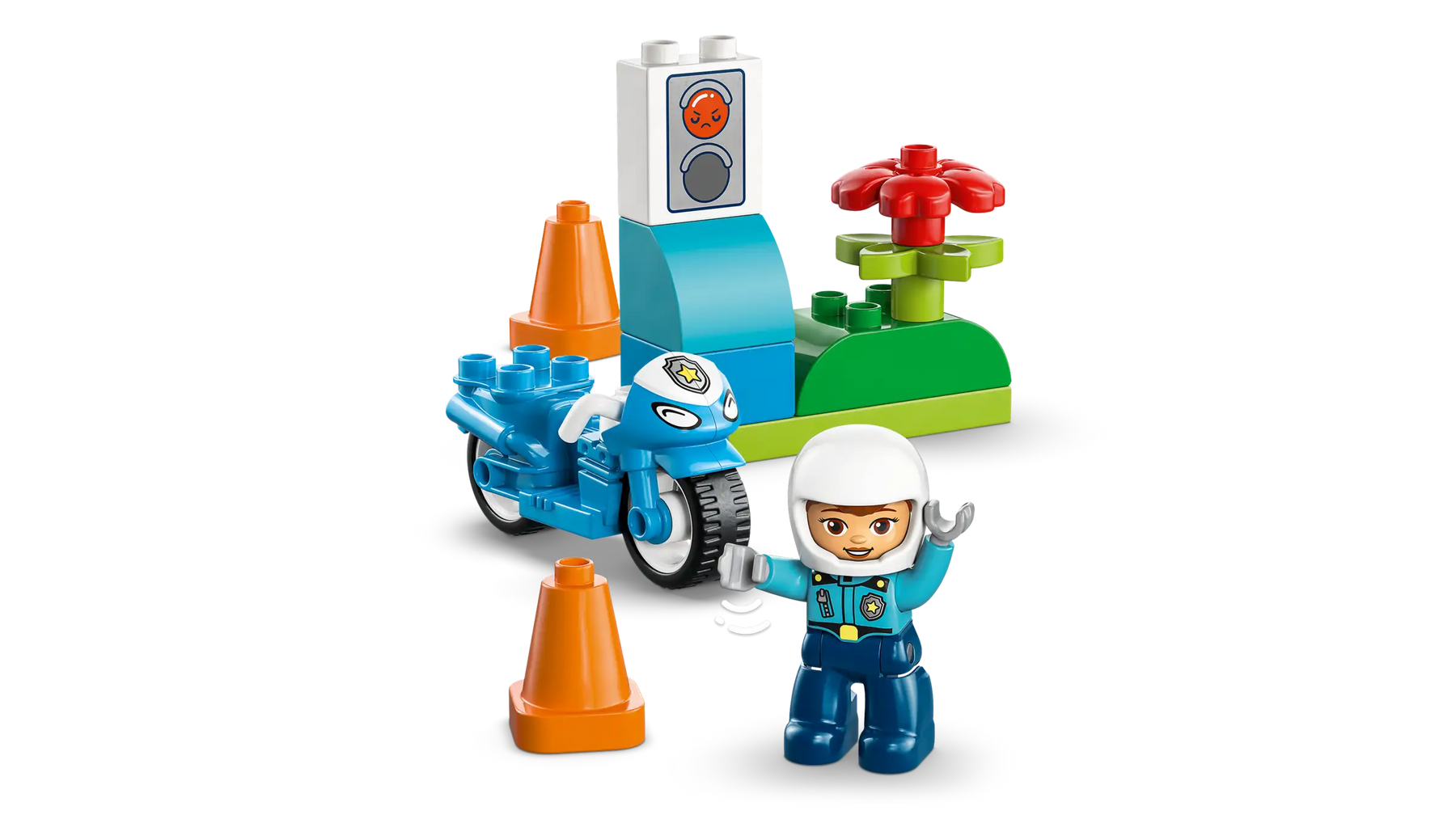 LEGO Duplo 10471 Sininen Poliisimoottoripyörä
