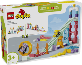LEGO Duplo 10478 Luovat Rampit ja Ajoneuvot 3in1