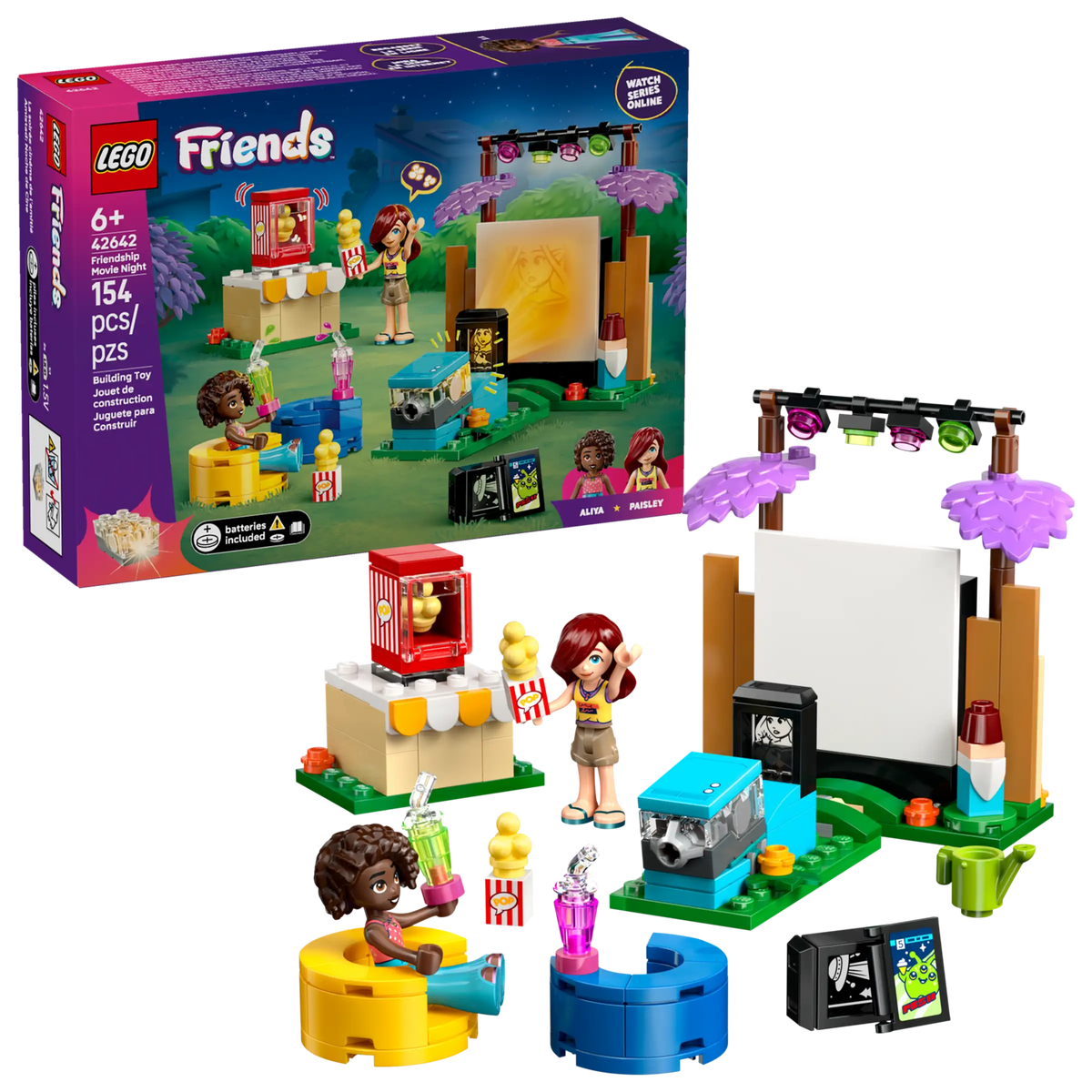 LEGO Friends 42642 Ystävysten Elokuvailta