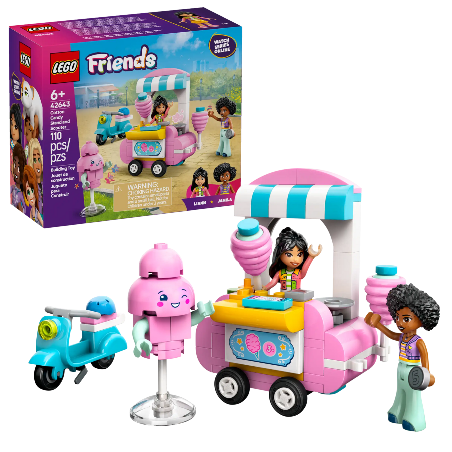 LEGO Friends 42643 Hattarakoju ja Skootteri