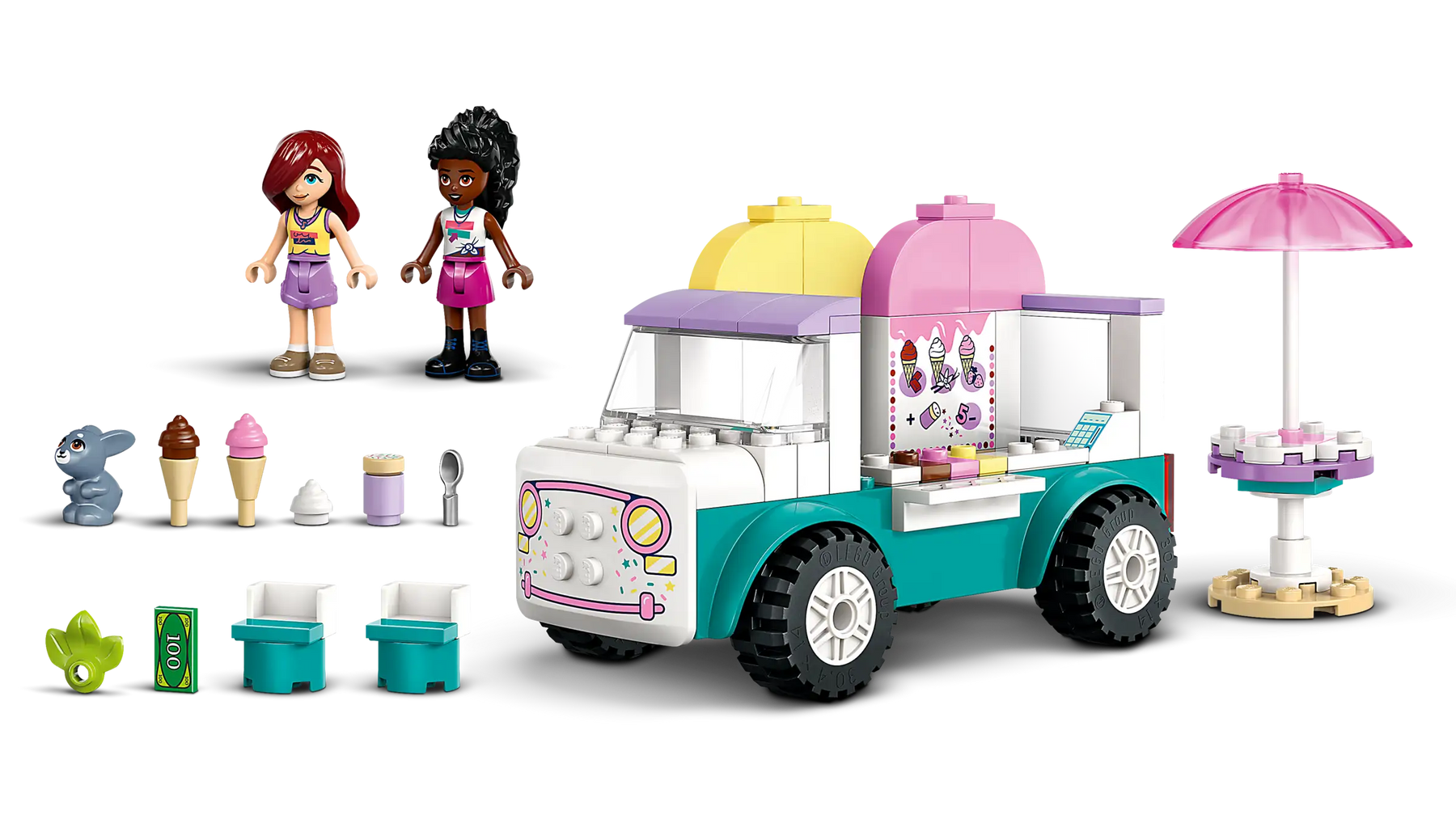 LEGO Friends 42644 Heartlake Cityn Jäätelöauto