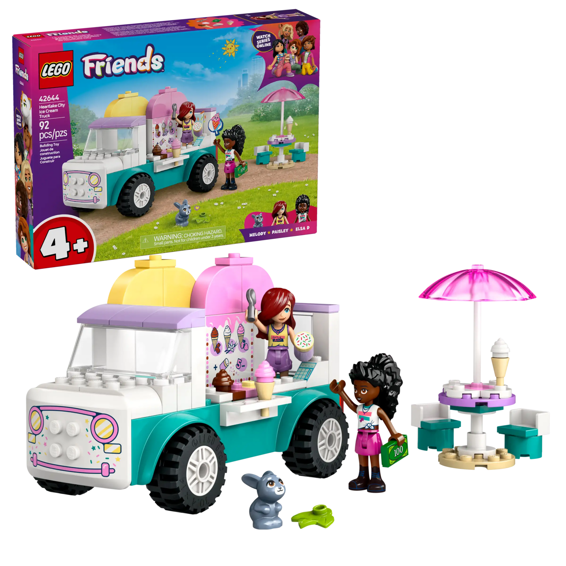 LEGO Friends 42644 Heartlake Cityn Jäätelöauto