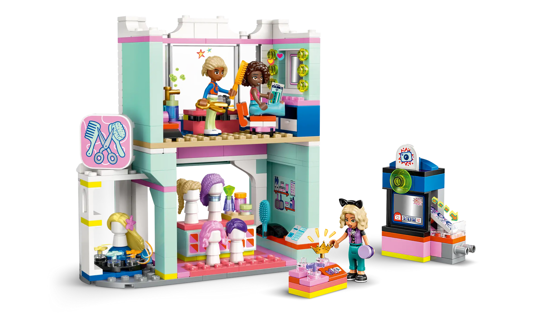 LEGO Friends 42662 Kampaamo ja Asusteliike