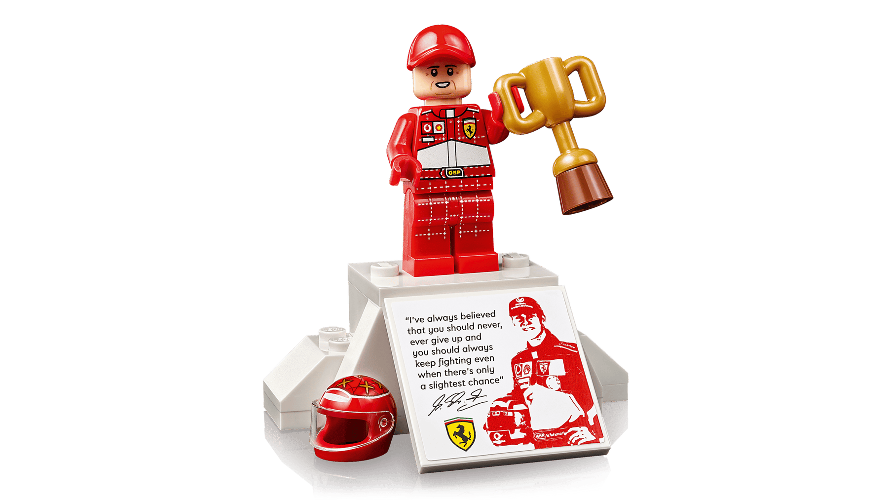 LEGO Icons 11375 Ferrari F2004 ja Michael Schumacher