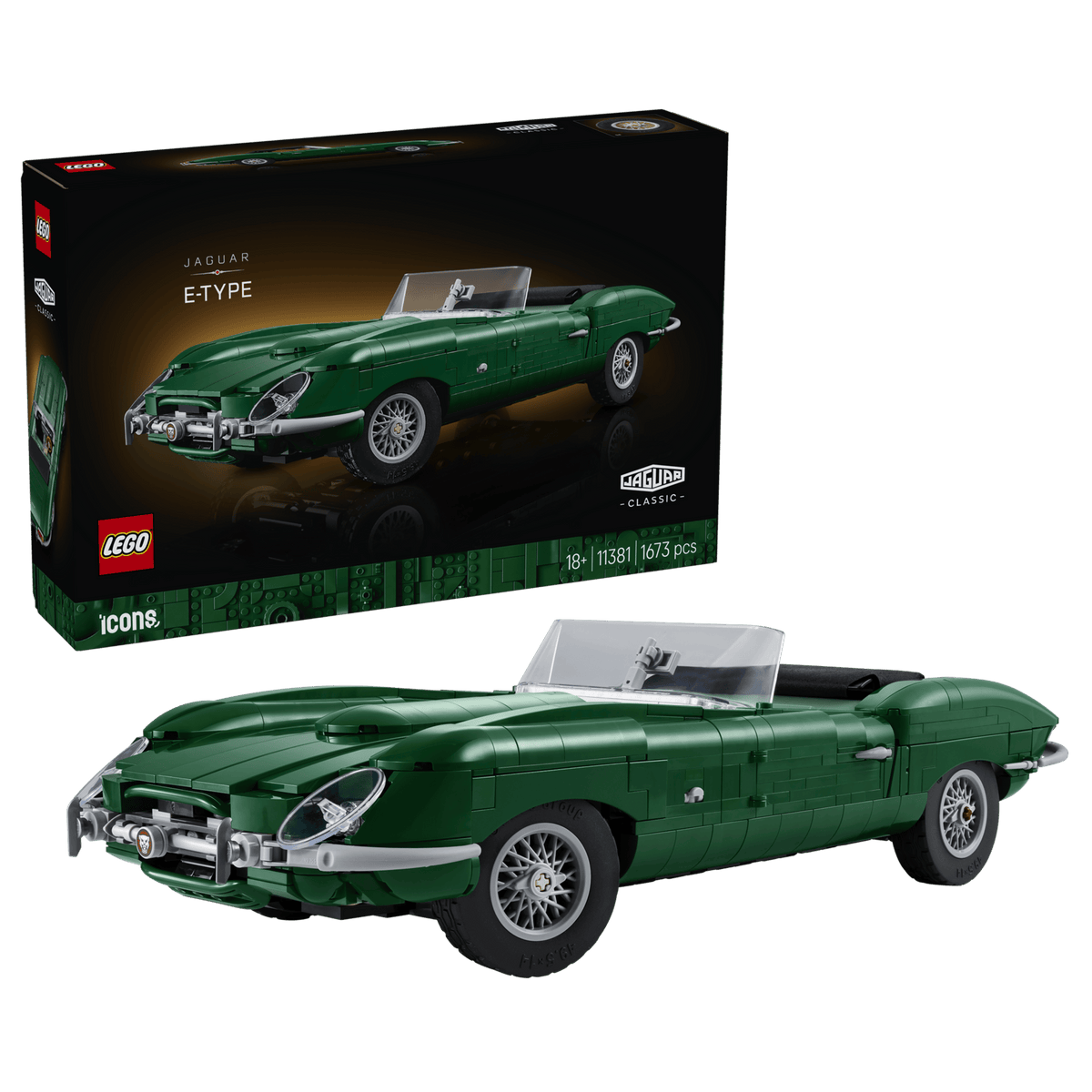 LEGO Icons 11381 Jaguar E-Type