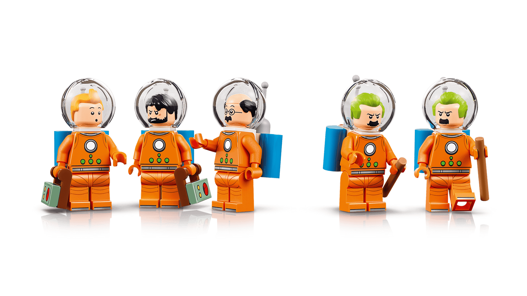 LEGO Ideas 21367 Tintin®-Sarjakuvan Kuuraketti