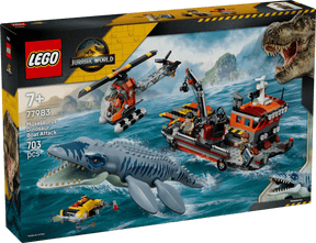 LEGO Jurassic World 77983 Mosasaurus-dinosaurus Hyökkää Veneen Kimppuun