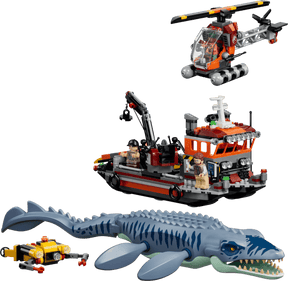 LEGO Jurassic World 77983 Mosasaurus-dinosaurus Hyökkää Veneen Kimppuun