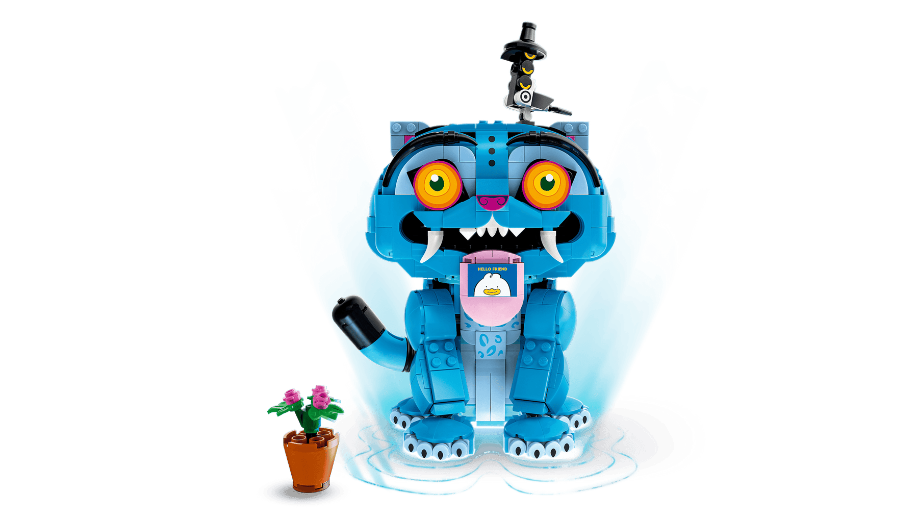 LEGO K-Pop Demon Hunters 72537 Derpy-Tiikeri ja Sussie-Lintu