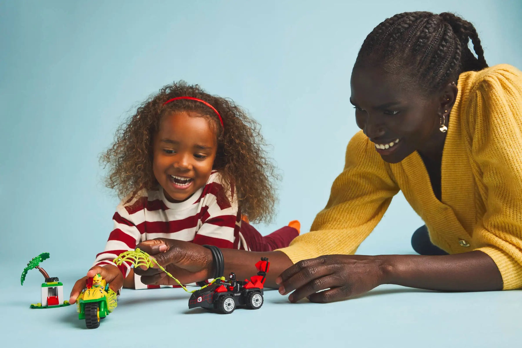 LEGO Marvel 11198 Spin ja Electro: Dinomenopelien Takaa-ajo