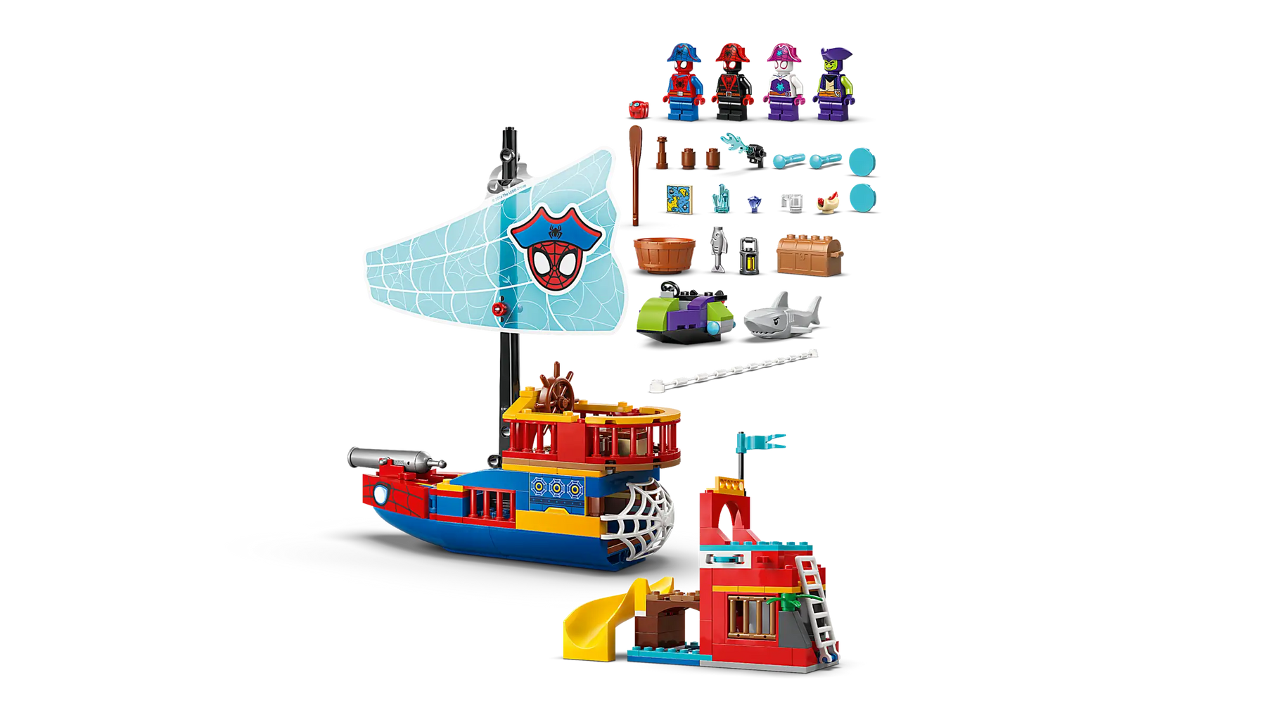 LEGO Marvel 11208 Spideyn Tiimin Merirosvolaiva