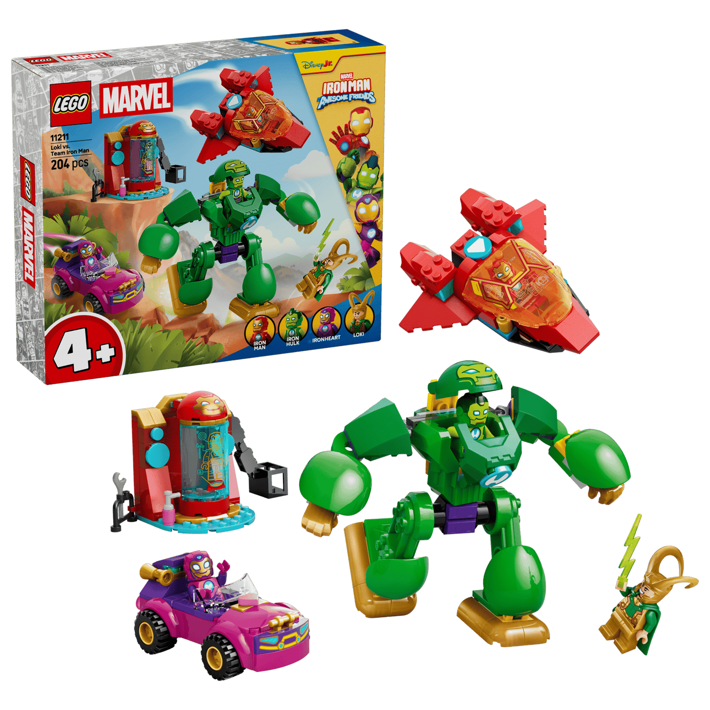 LEGO Marvel 11211 Loki Vastaan Iron Manin Tiimi