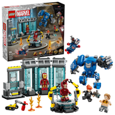 LEGO Marvel 76315 Iron Manin Laboratorio - Haarniskahuone