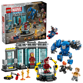 LEGO Marvel 76315 Iron Manin Laboratorio - Haarniskahuone