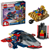 LEGO Marvel 76319 Captain America Vastaan Thanos
