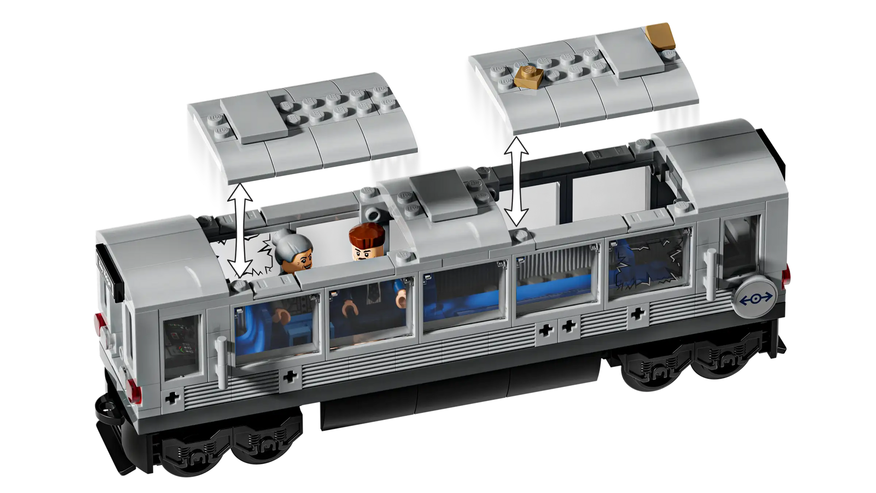 LEGO Marvel 76321 Spider-Man vastaan Doc Ock – Taistelu junassa