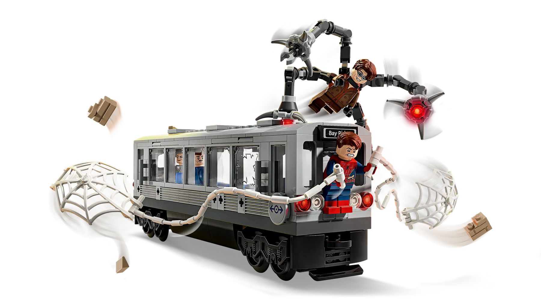 LEGO Marvel 76321 Spider-Man vastaan Doc Ock – Taistelu junassa