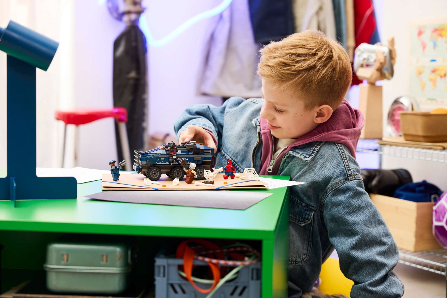 LEGO Marvel 76349 Spider-Man ja Vankilakuljetuksen Takaa-ajo