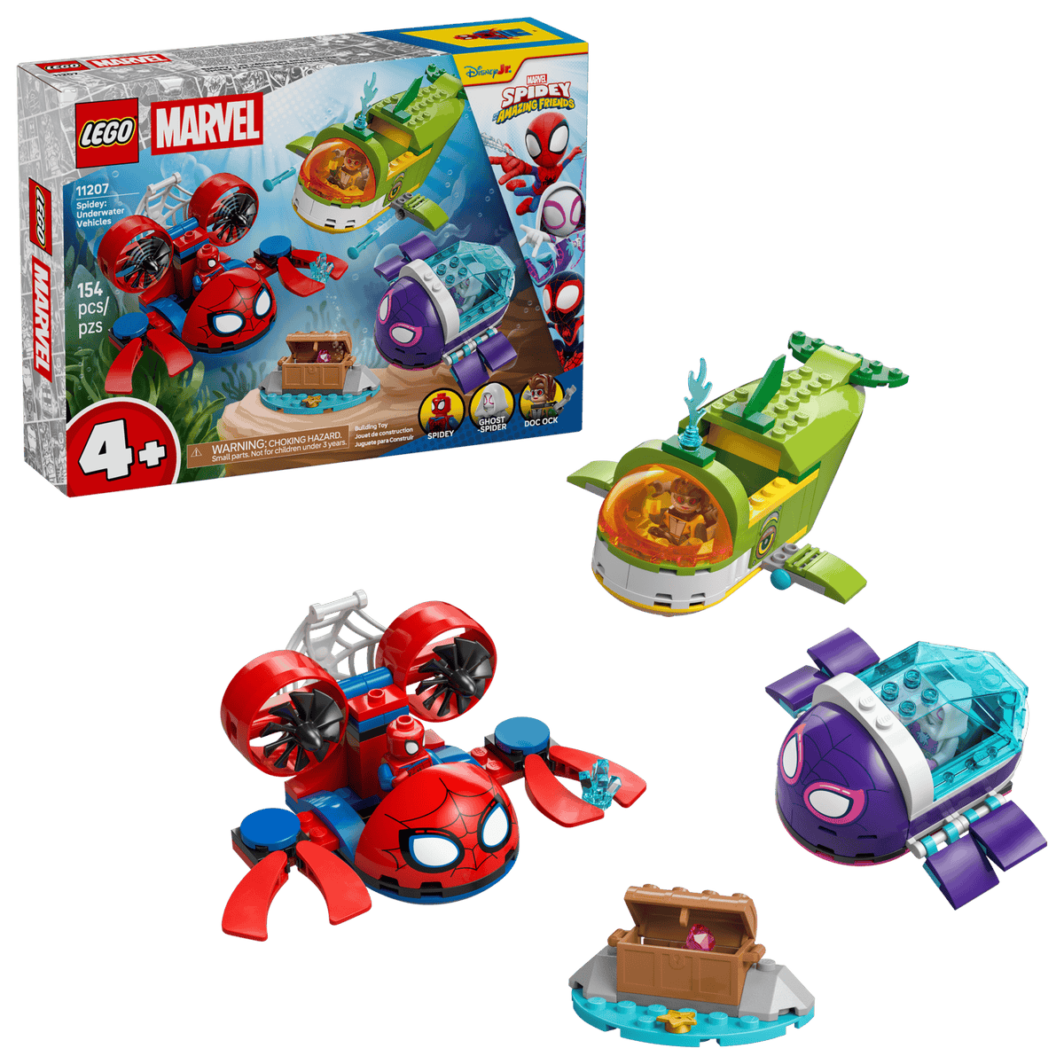 LEGO duplo 11207 Spidey ja Vedenalaiset Menopelit