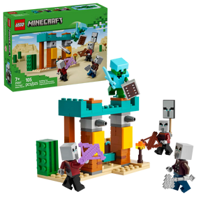 LEGO Minecraft 21267 Pahalaisten Aavikkopartio