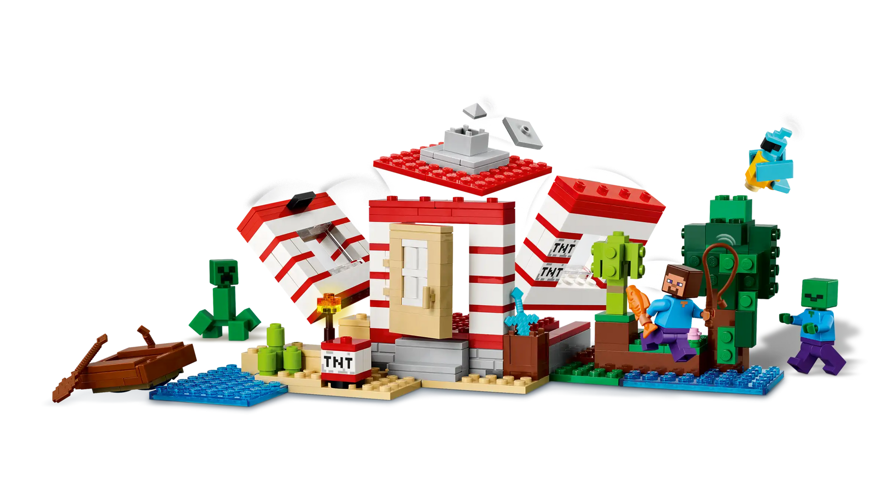 LEGO Minecraft 21275 TNT-Viidakkotalo