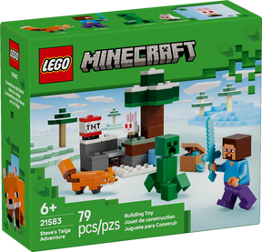 LEGO Minecraft 21583 Steven Seikkailu Taiga-metsässä