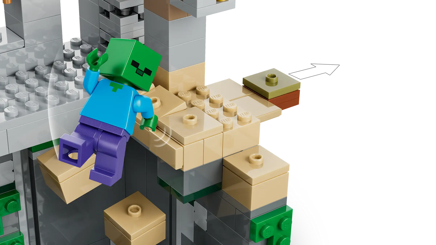 LEGO Minecraft 21587 Zombityrmä