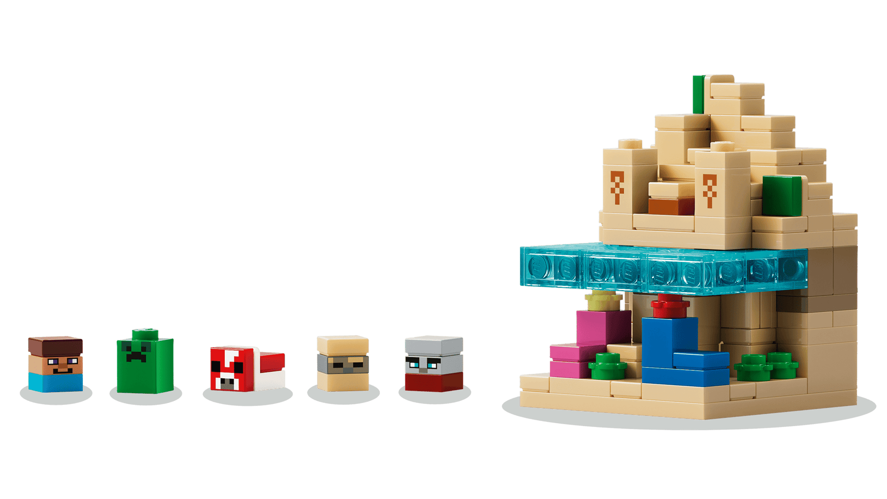 vLEGO Minecraft  21589 Minibiomit