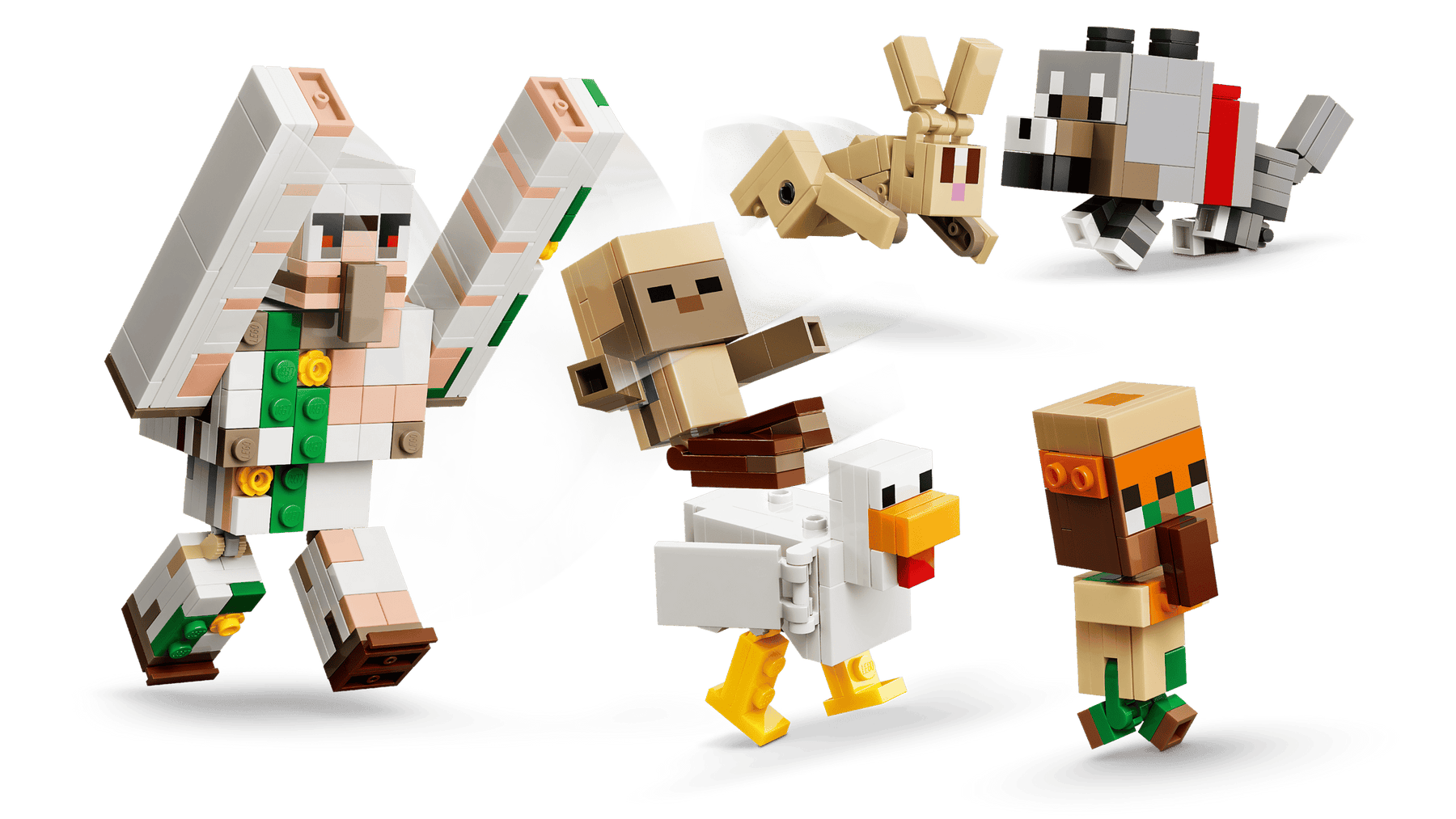 LEGO Minecraft 21592 Kanajockey ja Hyökkäys Aavikolla