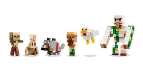 LEGO Minecraft 21592 Kanajockey ja Hyökkäys Aavikolla