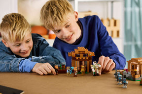 LEGO Minecraft 21596 Hyökkäys Kutsuilijakylään