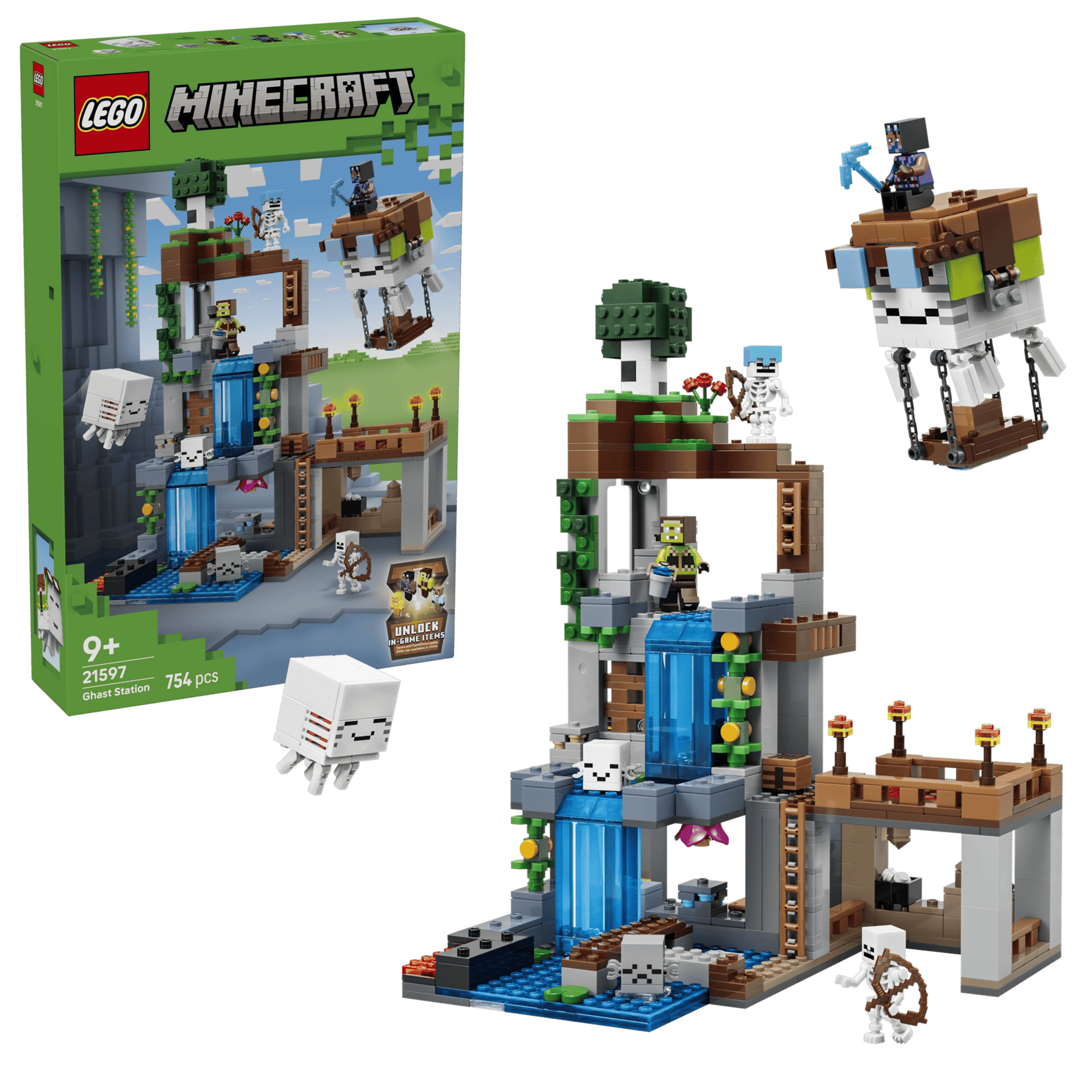 LEGO Minecraft 21597 Hornanhenkien Asema