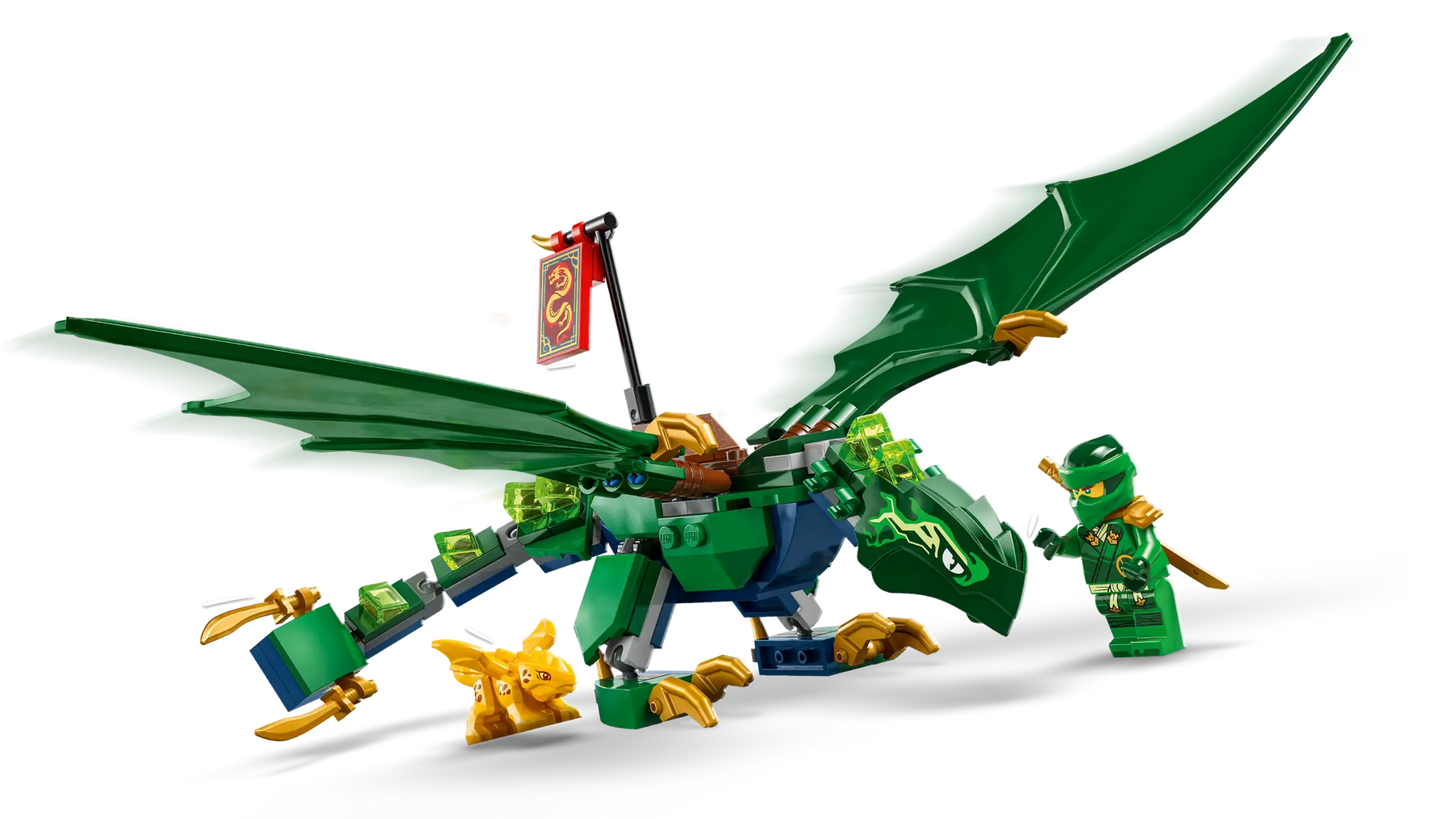 LEGO Ninjago 71829 Lloydin Metsänvihreä Lohikäärme