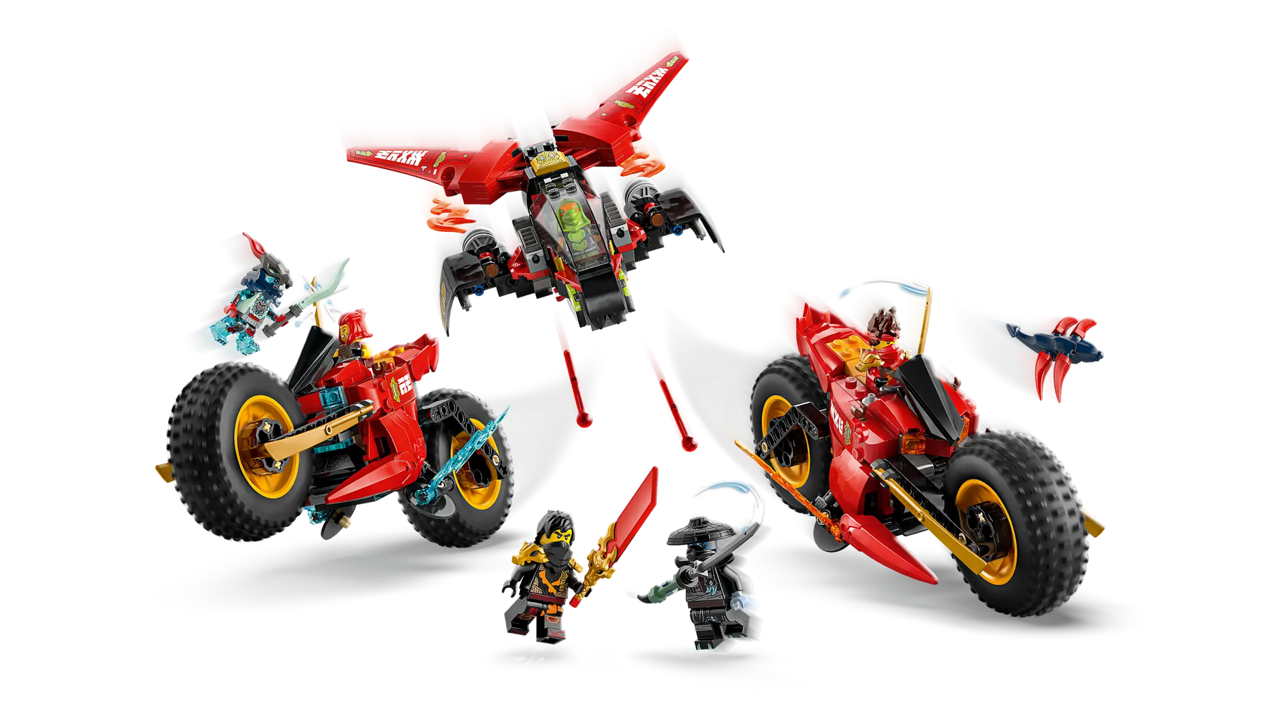 LEGO Ninjago 71844 Ninjojen Taisteluajoneuvo