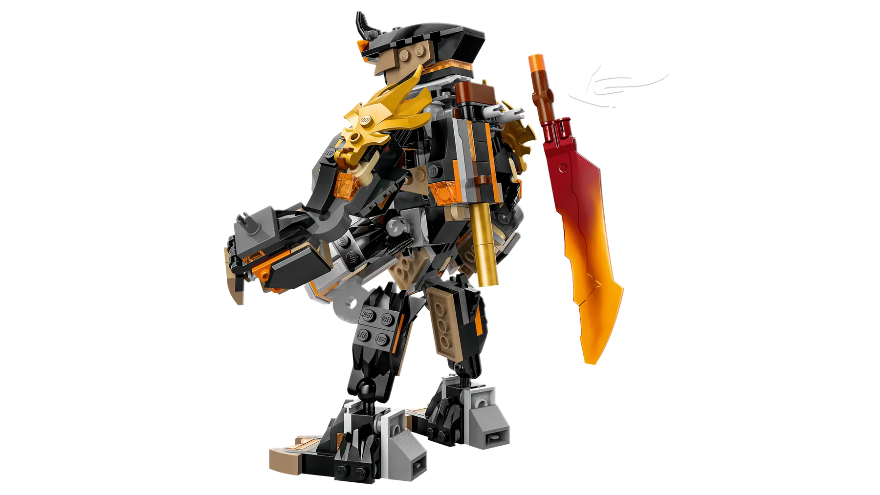 LEGO Ninjago 71854 Colen Tehtävärobotti ja Lohikäärme-Zane