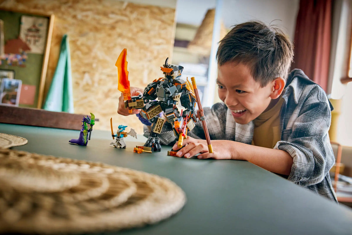 LEGO Ninjago 71854 Colen Tehtävärobotti ja Lohikäärme-Zane