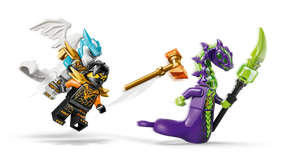 LEGO Ninjago 71854 Colen Tehtävärobotti ja Lohikäärme-Zane
