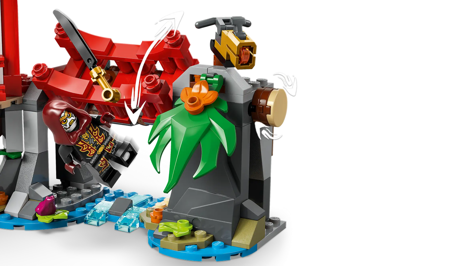 LEGO Ninjago 71857 Ninjamenopelit ja Puumajataistelu