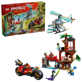 LEGO Ninjago 71857 Ninjamenopelit ja Puumajataistelu