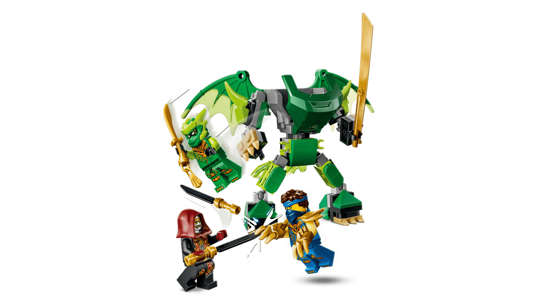 LEGO Ninjago 71862 Lloydin Lohikäärmerobottitaistelupakkaus