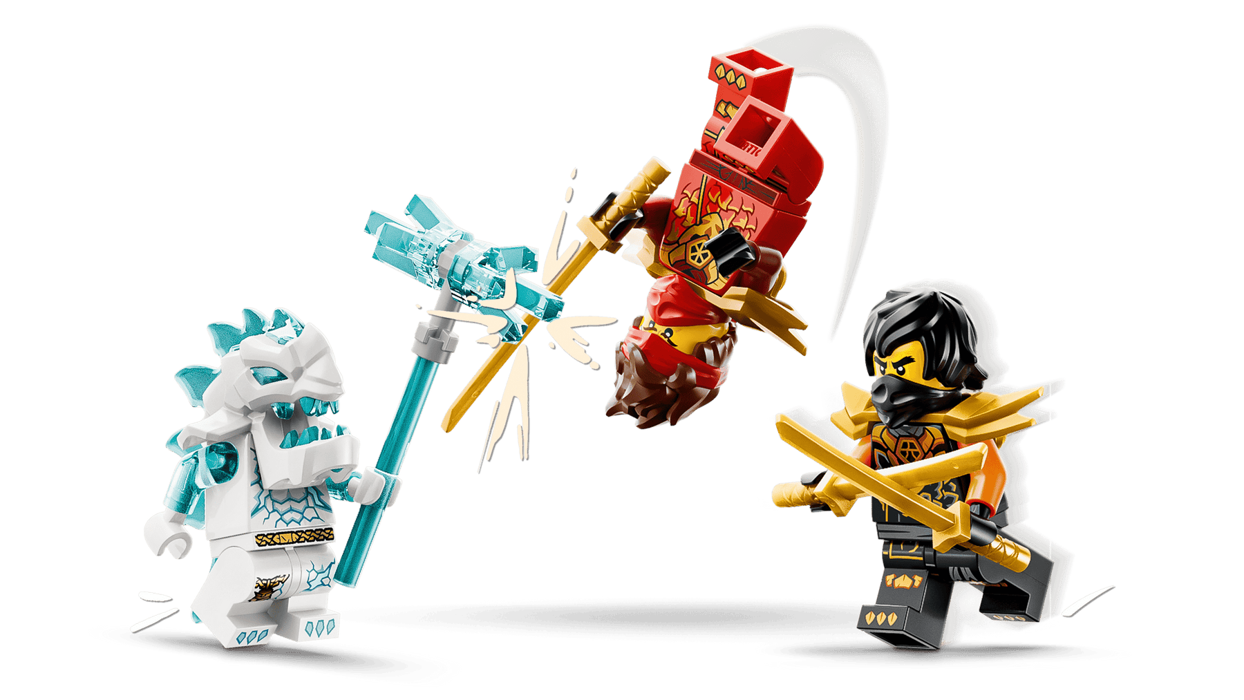 LEGO Ninjago 71864 Kain ja Colen Yhdistelmäajoneuvot