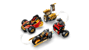 LEGO Ninjago 71864 Kain ja Colen Yhdistelmäajoneuvot