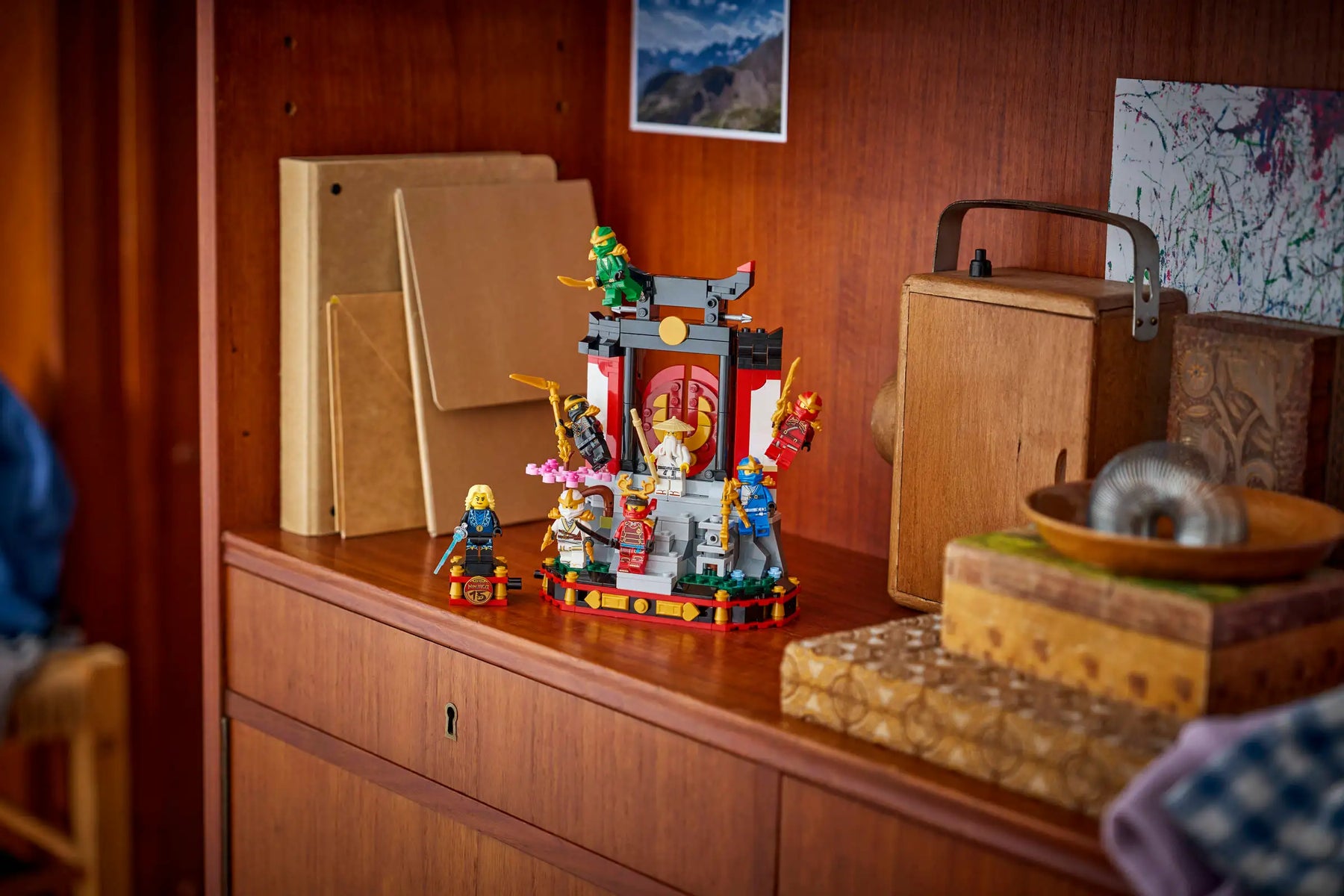 LEGO Ninjago 71866 Ninjahahmokollaasi – 15-vuotisjuhlamalli