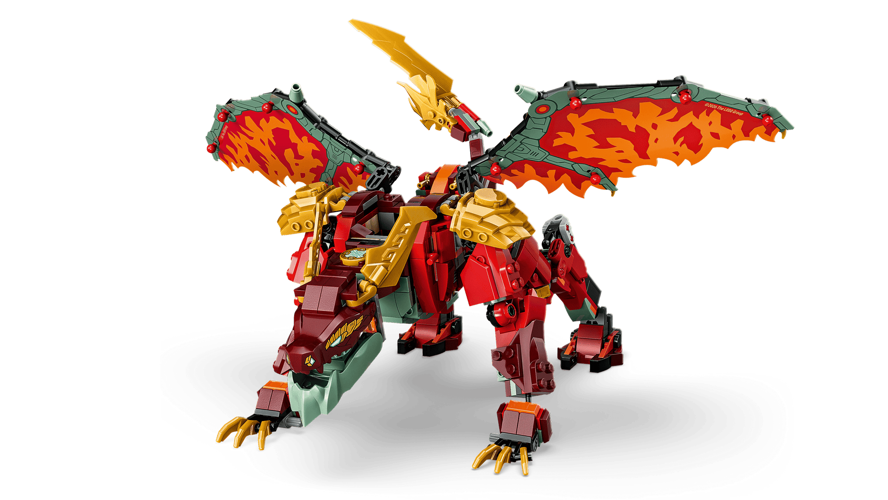 LEGO Ninjago 71868 Wyldfyren Muuntautumiskykyinen Lohikäärmerobotti