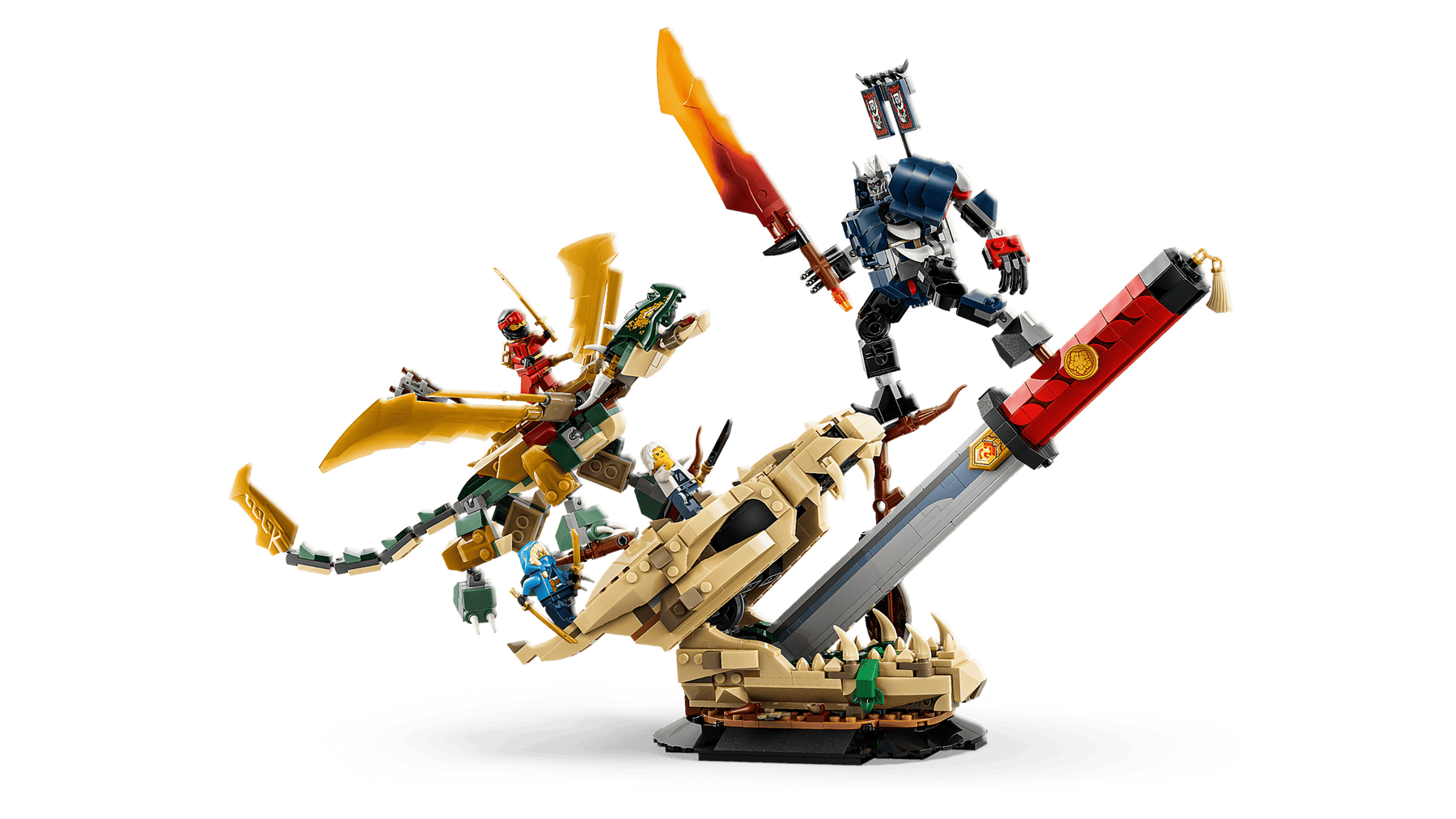 LEGO Ninjago 71871 Taistelu Lohikäärmeen Miekalla