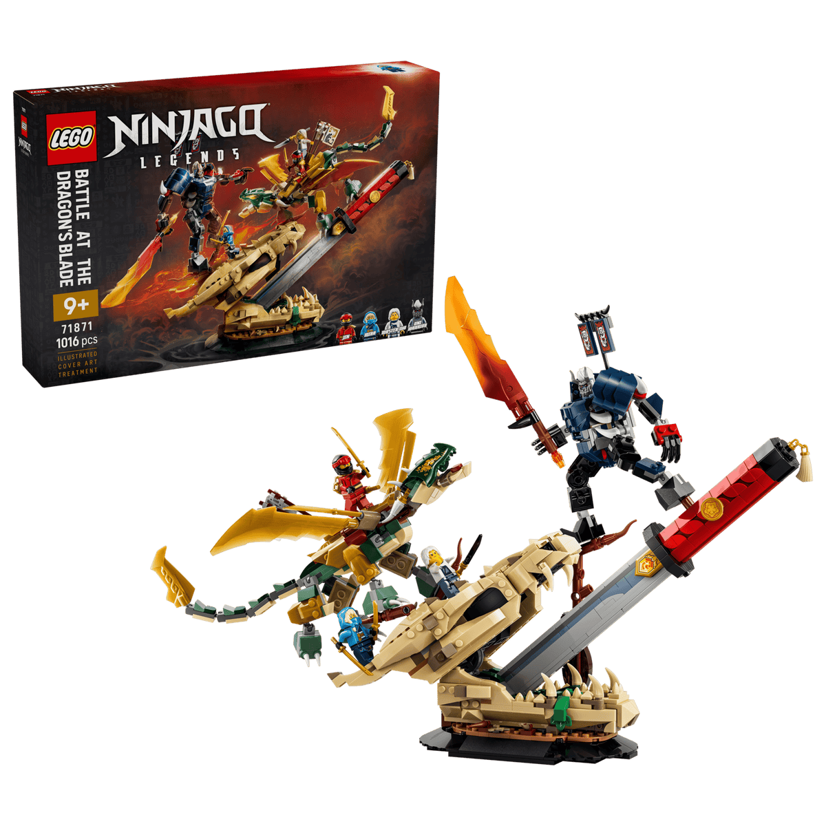 LEGO Ninjago 71871 Taistelu Lohikäärmeen Miekalla
