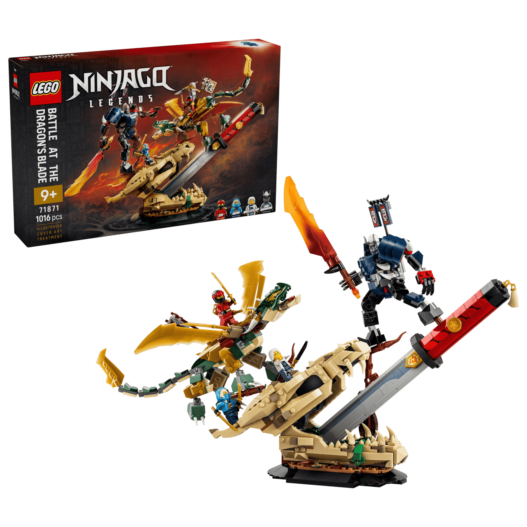 LEGO Ninjago 71871 Taistelu Lohikäärmeen Miekalla