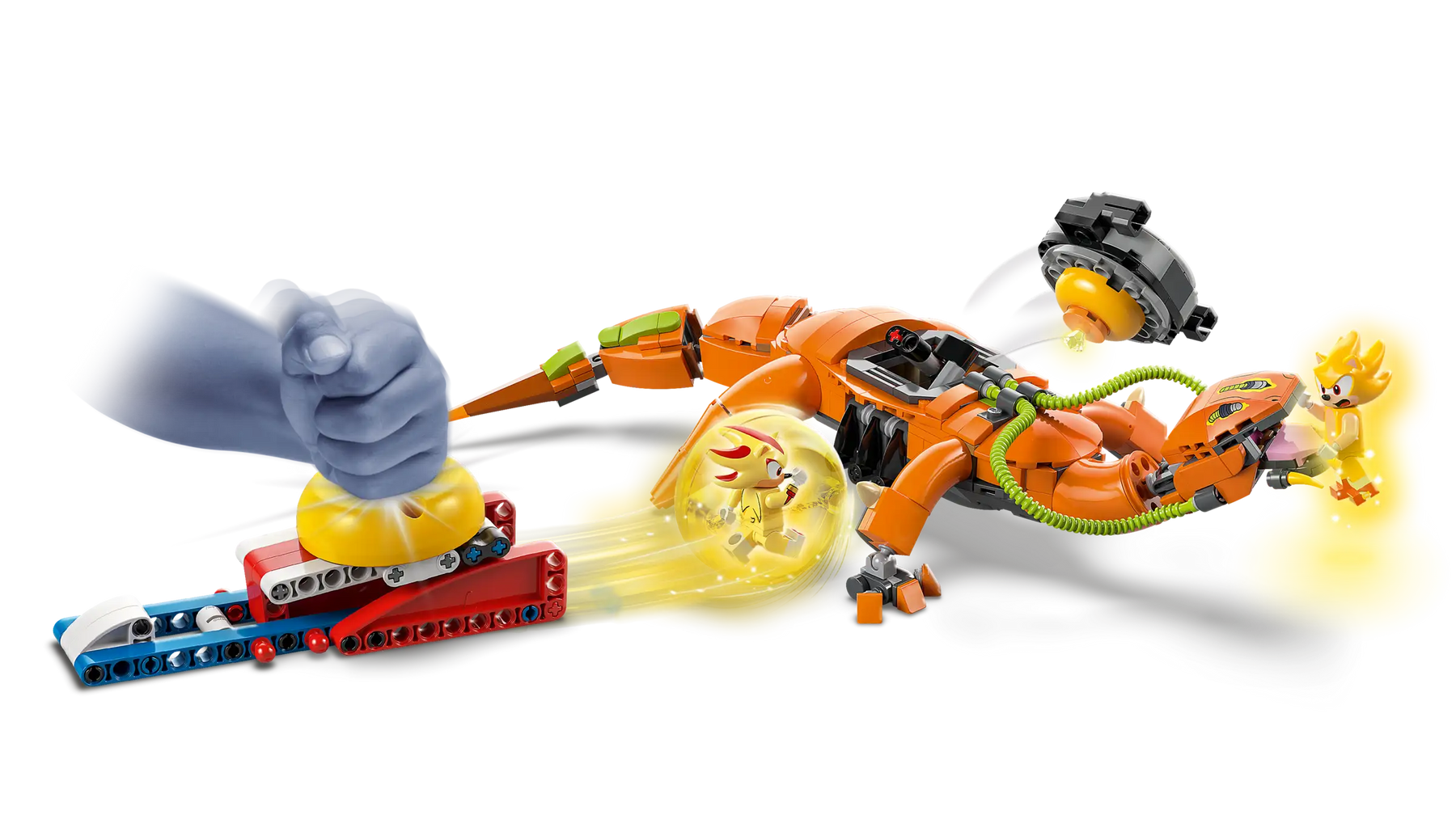 LEGO Sonic 77003 Super Shadow Vastaan Biolizard
