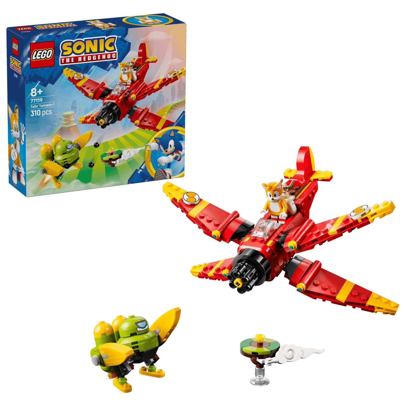 LEGO Sonic 77119 Tailsin Tornado-1