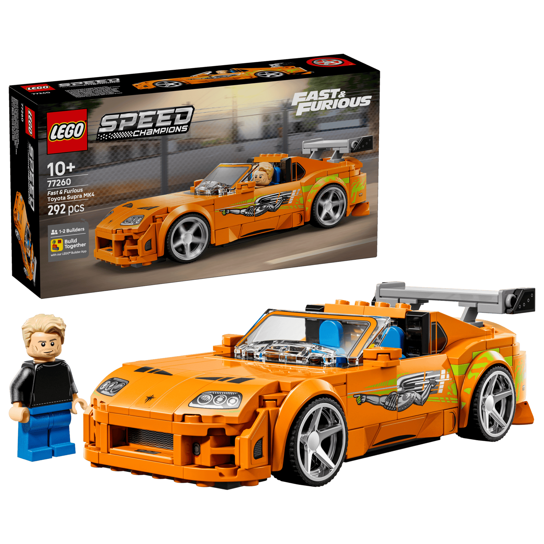 LEGO Speed Champions 77260 The Fast and The Furious Toyota Supra MK4